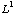 L^1